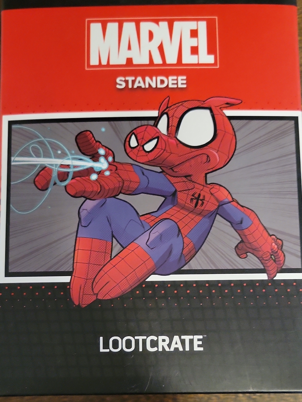 Marvel Spider-Pig Standee in Red and Purple